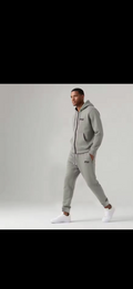 Men’s hooded zipper sweatsuit