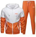 Men’s hooded windbreaker sports suit