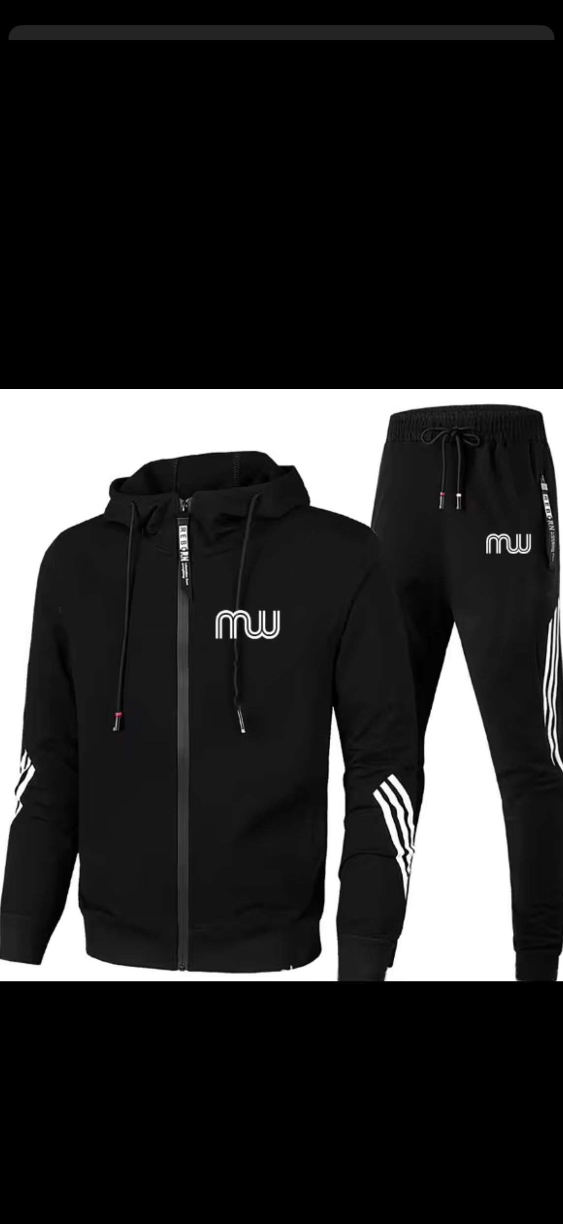Men’s hooded track suit